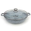 Zilner Puodas MARMUROWY WOK 5.5L 32cm ZILNER ZL-7070