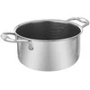 Orion Plieninis puodas COOKCELL 24 cm, 4.8 l, nelipnus