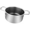 Orion Plieninis puodas COOKCELL 24 cm, 4.8 l, nelipnus