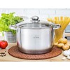 Zilner Puodas STALOWY 10L 28cm DNO 5 WARSTWOWE ZILNER ZL-7309 / 9119