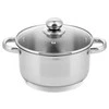 Puodas STALOWY 6.1L 24cm DNO 9 WARSTWOWE ZILNER ZL-7307