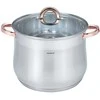 Puodas STALOWY GASTRONOMICZNY 10.7L 26CM KLAUSBERG KB-7794 ROSE GOLD