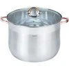 Puodas STALOWY GASTRONOMICZNY 22.4L 34CM KLAUSBERG KB-7798 ROSE GOLD