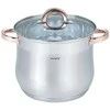 Puodas STALOWY GASTRONOMICZNY 7L 22CM KLAUSBERG KB-7792 ROSE GOLD