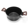 PUODAS SU GRANITINĖ DANGA 20cm 2,5L BERLINGER HAUS EBONY ROSEWOOD BH-1716