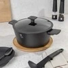 Berlinger Haus Puodas TYTANOWY Z POKRYWĄ 28cm BERLINGER HAUS BH-8132 ANTRACIT