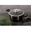 Berlinger Haus granitinis puodas bh-6606, shiny juodas, 28 cm