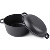 Ketaus puodas 2 viename, 3,5 l, 24 cm, KRISBERG KS-7701