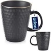 Orion Keramikinis puodelis TEA TIME 420 ml Juodas
