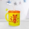 Thermos Orion Vaikiškas puodelis 260 ml su šiaudeliu ir uždengimu