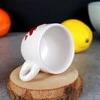 Orion Espresso puodelis keraminė 80 ml su širdimi