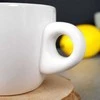 Orion Espresso puodelis keraminė 80 ml su širdimi