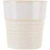 Orion Espresso puodelis 80 ml - keraminis, ergonomiškas, su dekoratyviniais grioveliais