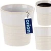 Orion Espresso puodelis 80 ml - keraminis, ergonomiškas, su dekoratyviniais grioveliais