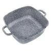 Puodas Aliuminio puodas, pilkas marmuras, 26x26cm, 5,5l, Klausberg