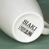 Siaki Collection Porzellanbecher Porzellantasse Trinkbecher Becher Tasse aus Porzellan baltas 200 ml
