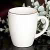 Siaki Collection Porzellanbecher Porzellantasse Trinkbecher Becher Tasse aus Porzellan baltas 200 ml