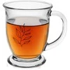 Orion stiklinė puodelis 450 ml su rankena - kava, arbata