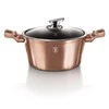 Berlinger Haus Puodų ir keptuvių komplektas, 13 dalių, Berlingerhaus Metallic Line Rose Gold | BH-7058