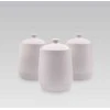 Rinkinys 3 POJEMNIKÓW CERAMICZNYCH NA KAWĘ HERBATĘ I CUKIER MAESTRO Baltas MR-20002-03CS