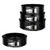 Brunbeste TORTOWNICE FORMY GRANITOWE DO PIECZENIA 3 SZT. 18/20/22 cm 2550