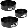 Brunbeste TORTOWNICE FORMY GRANITOWE DO PIECZENIA 3 SZT. 18/20/22 cm 2550