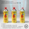 Rinkinys 4 DUJOS / DUJINĖS KASETĖS / SPROGIMUI APSAUGI CRV SISTEMA / 227g KASETĖ / TIPO MSF-1a TIROSS TS-700B-4