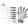 Rinkinys NOŻY 8 ELE. BERLINGER HAUS INFINITY GRAY BH-2046