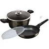 Rinkinys Puodas + PATELNIA 24CM BERLINGER HAUS PRIMAL GLOSS BH-6074