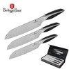 SANTOKU BERLINGER HAUS PHANTOM 3 PEILIŲ RINKINYS BH-2024