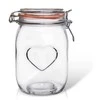 Orion Stiklainiai 1 l Stikliniai su Uždengiamais Dangteliais