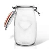 Orion stiklainiai su užspaudžiamais dangteliais 1,5 l, stiklinių, sandarių