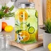 Gėrimų dozatorius Vilde su čiaupu, 6,2 l, stiklinis