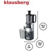 Sulčiaspaudė Lėtaeigė sulčiaspaudė vaisiams ir daržovėms, vertikali, pilka, 180 W, Klausberg, kb-7881