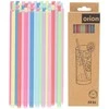 Orion Gėrimų šiaudeliai 22 cm, 50 vnt, spalvoti, perdirbami