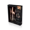 STALIO ĮRANKŲ RINKINYS 24 VNT. SATIN BERLINGER HAUS ROSE GOLD BH-2623A