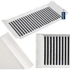 Lumarko Orion serviruojantis padėklas 29,5x13 cm - baltas ir juodas