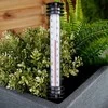 ProGarden Lauko termometras 23 cm - baltas, montuojamas ant žemės
