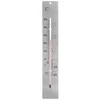 Tectake Orion Stalinis termometras 28 cm - Nerūdijančio plieno, Išorės ir vidaus temperatūros matavimui