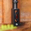 Tectake Termometras Vilde juodas 27 cm