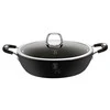 TITANIUM POT LOW 28cm 3,8L BERLINGER HAUS Juodas PROFESSIONAL LINE BH-6125
