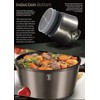 TRADICINIS PUODAS BERLINGER HAUS 26CM 7.3L ANGLES SU STIKLINIO DANGIU