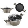 TRADICINIS PUODAS BERLINGER HAUS 26CM 7.3L ANGLES SU STIKLINIO DANGIU