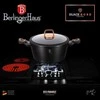 TRACIJA 4L 24CM BERLINGER HAUS Juodas ROSE BH-1642-N