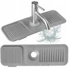 UNIWERSALNA MATA OCIEKOWA SILIKONOWA DO ZLEWU ZLEWOZMYWAKA 45 x 14cm BRUNBESTE BB-3329 Pilka