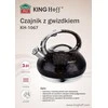 King Hoff Virdulys, Tradicinis virdulys 3 l juodo-aukso spalvos „Kinghoff“