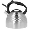 Virdulys na gaz plieno su gwizdkiem indukcija 2.7L sidabrinė diament BRUNBESTE BB-2467