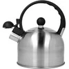 Virdulys plieno su gwizdkiem na gaz indukcija mały 1.5L sidabrinė BRUNBESTE BB-2399