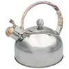 Plieninis virdulys su švilpuku, tradicinė indukcinė viryklė, 2,5 l, marmurinė rankena, BRUNBESTE BB-2269