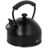 Virdulys plieno su gwizdkiem tradycyjny indukcija 2.2L juoda matinė BRUNBESTE BB-2462